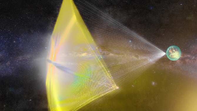 Viaje de solo 20 años hasta el sistema estelar de Alfa Centauri