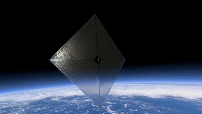 Nueva generación de velas solares para naves espaciales