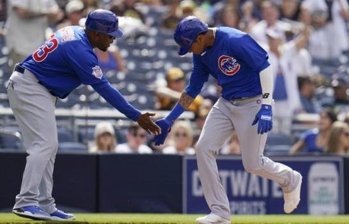 Alcántara jonronea en triunfo de los Cubs sobre San Diego