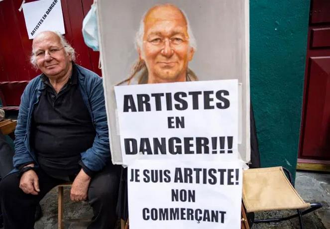 Los pintores de Montmartre le plantan cara al Ayuntamiento de París