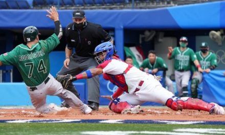 Dominicana blanquea 1-0 a México en el béisbol olímpico