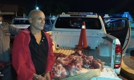 PN apresa hombre por sustracción de carne de res en Sánchez Ramírez