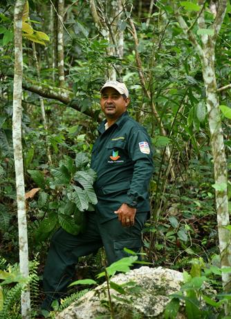 Geraldo Parache, guardaparques: vocación y servicio en la vigilancia del patrimonio natural