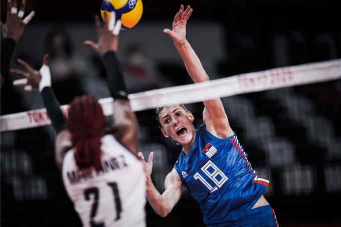 Las Reinas del Caribe pierden 3-0 ante Serbia en los Juegos Olímpicos