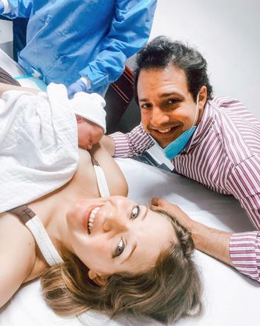 Zeny Leyva se convierte en madre por segunda vez