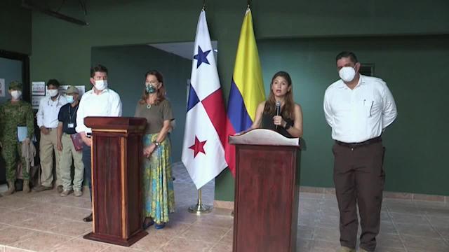 Panamá y Colombia acuerdan controlar y proteger la migración en su frontera