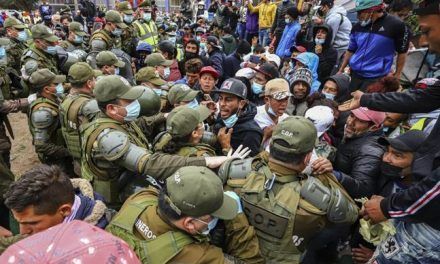 Violento desalojo de migrantes en el norte de Chile