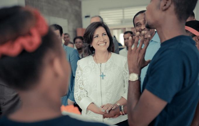 Margarita Cedeño se lanza por la presidencia