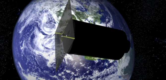 Dispositivo para provocar la destrucción de satélites viejos