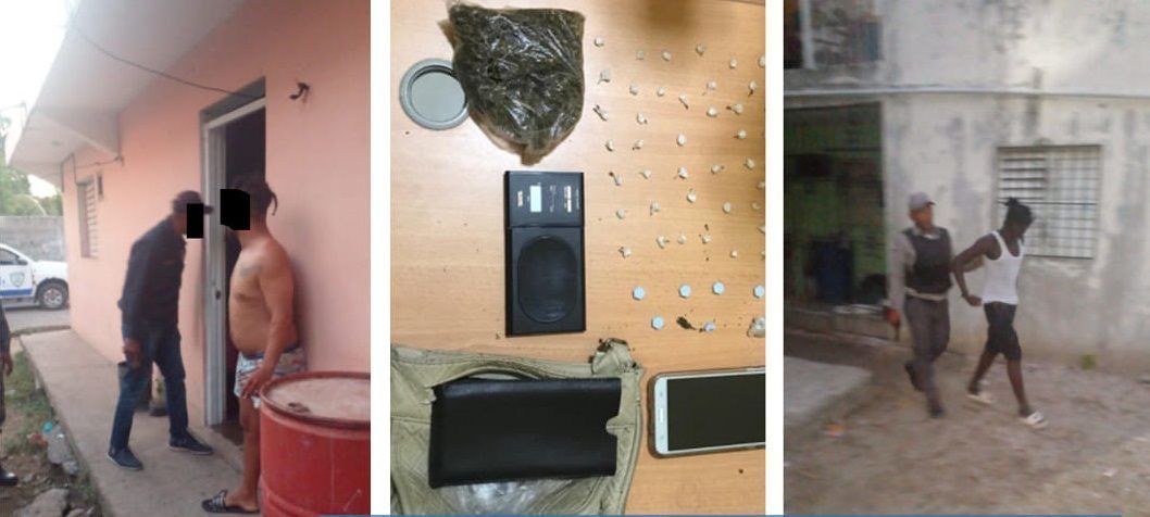 Policía ocupa drogas en operativo realizado en Haina y Nigua