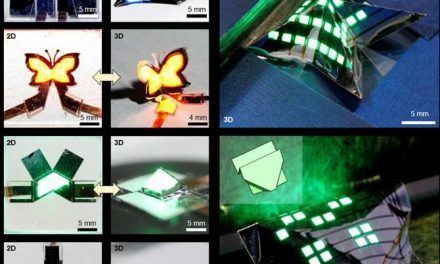 LED de puntos cuánticos que puede doblarse como el papel