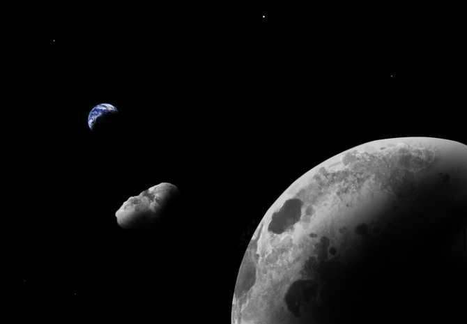 El astro que fue parte de la Luna