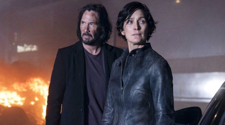 Keanu Reeves hace «arte» en ‘John Wick’ según Carrie-Anne Moss, que quiere unirse a la saga
