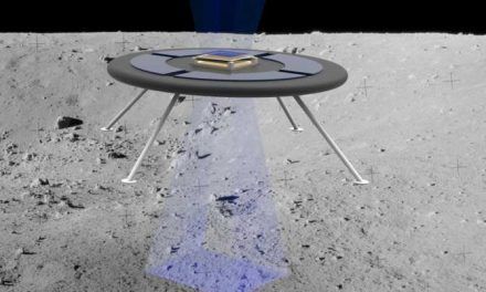 Diseñan un platillo volante para la Luna
