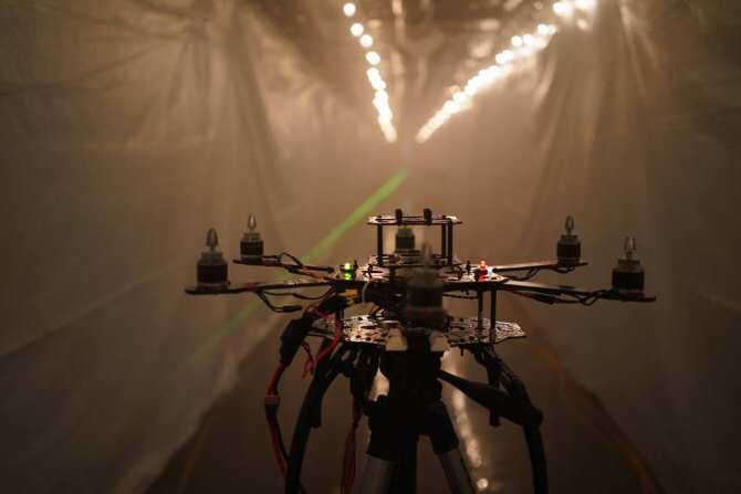 Drones capaces de ver bien a través de la niebla