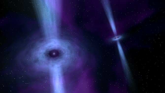 Detectan distorsiones del espacio-tiempo en una pareja de púlsares