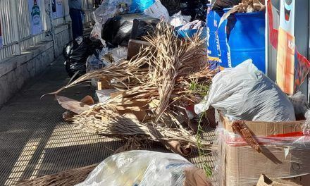 Mucha basura en San Cristóbal antes y después de Nochebuena