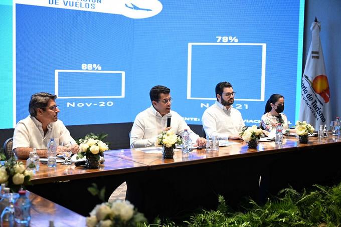 Llegaron 519,349 turistas en noviembre