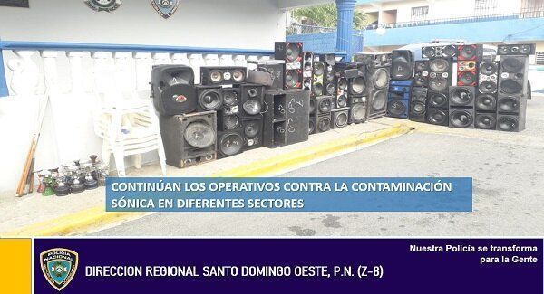 Continúan los operativos contra la contaminación sónica en diferentes sectores