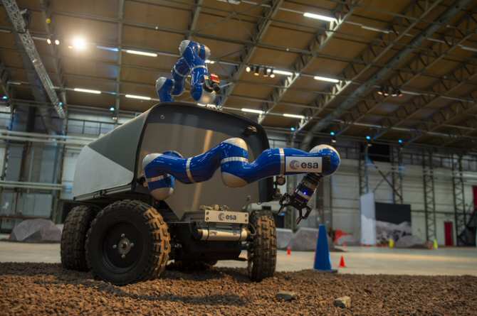 Controlar robots en otros mundos desde el espacio