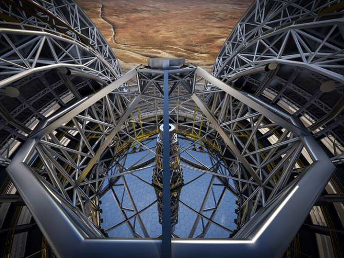 Calibrar los espejos del telescopio más grande del mundo