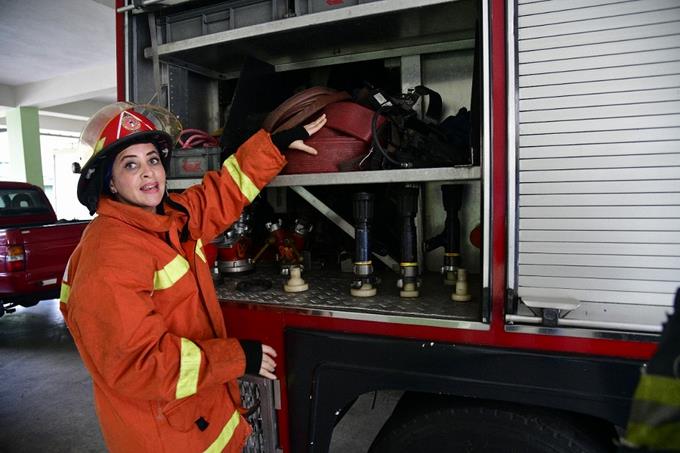 Vida de bomberas: “Mami, encomiéndate a Dios para que Él te cuide”