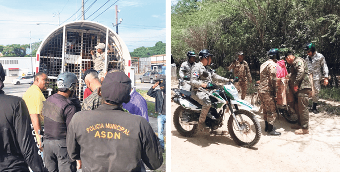 Apresan decenas de haitianos en distintas partes del país