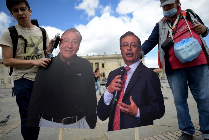 Hernández y Petro, en empate técnico para las presidenciales de Colombia según encuesta