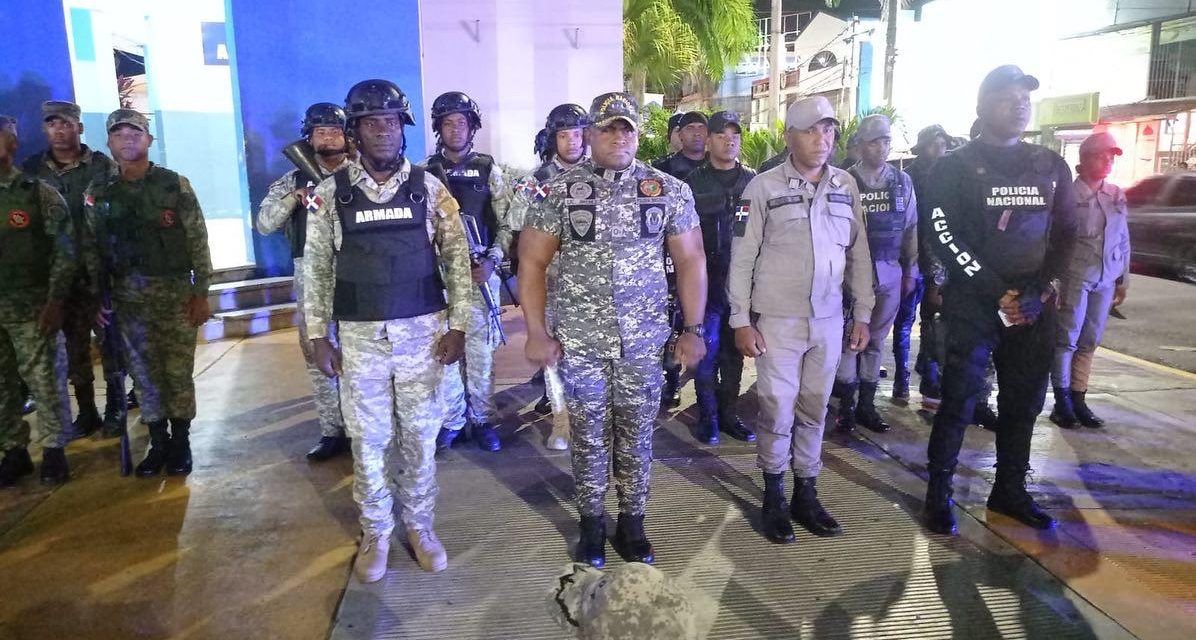 Policía de San Cristóbal realizó gran operativo de chequeo y registros