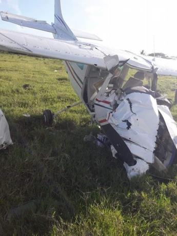Un norteamericano de 57 años y un dominicano de 33, los tripulantes del accidente aéreo en Puerto Plata
