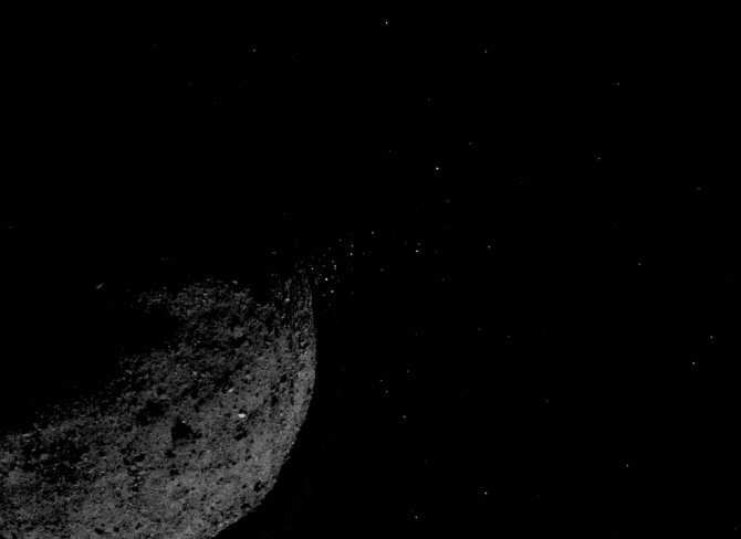 El asombroso subsuelo del asteroide Bennu