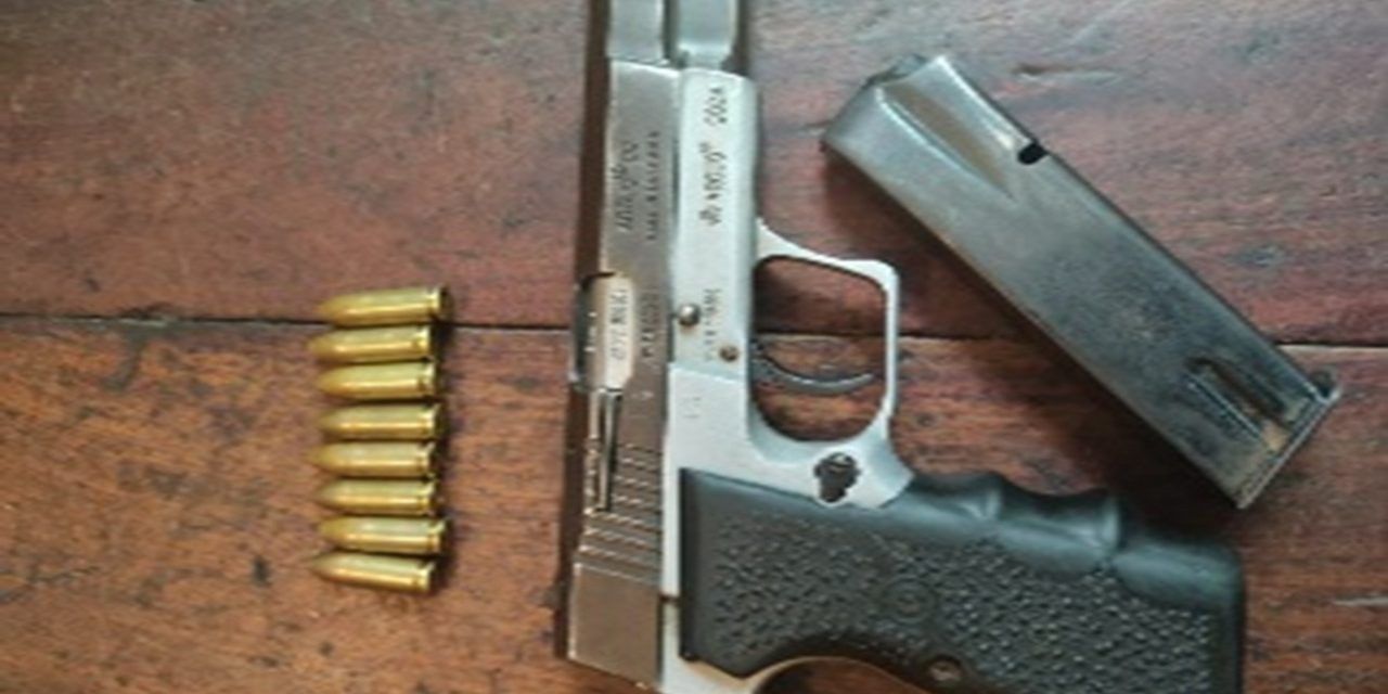 Hombre puesto a disposición de la justicia por ocuparle arma de fuego sin documentos