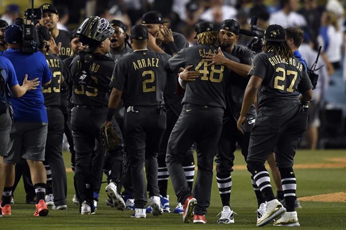 Liga Americana venció a Liga Nacional en Juego de las Estrellas; van nueve victorias seguidas