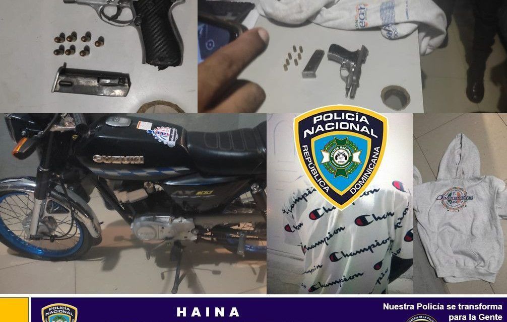 Miembros de la Policía Preventiva apresa hombre implicado en asalto a mano armada