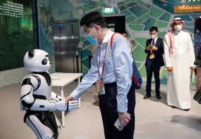 El robot chino Panda
