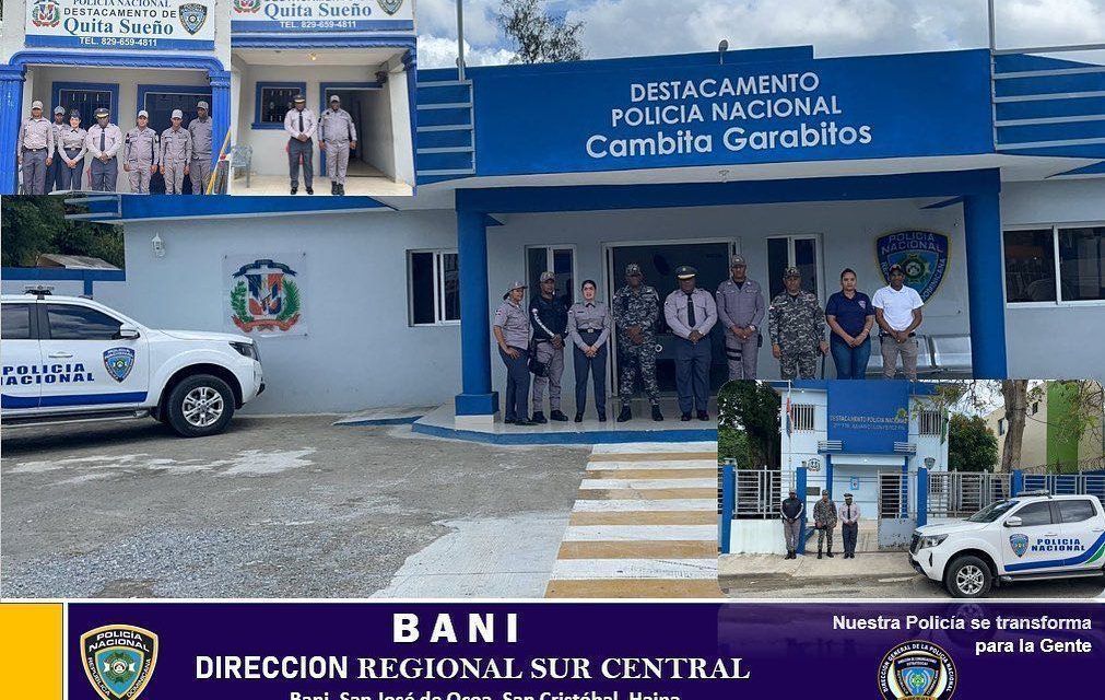 Director Regional Sur Central visita instalaciones de Departamentos Policiales en San Cristóbal
