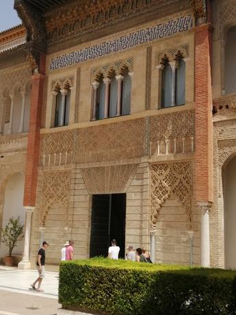 En Sevilla, España: a visitar el Alcázar ¡en horas de la tarde!