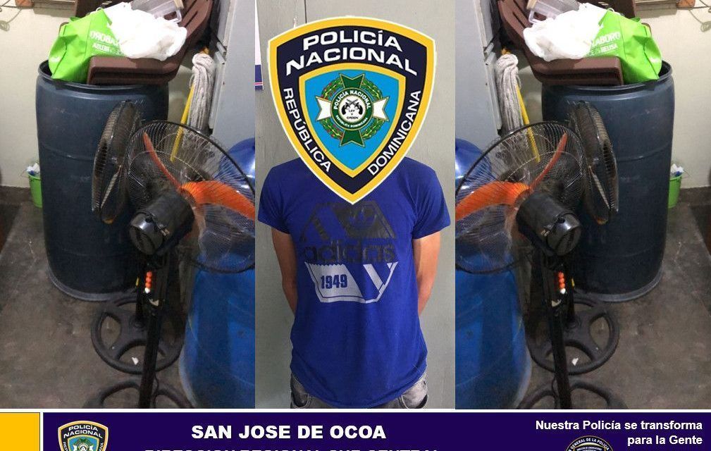 Policía de Ocoa apresa hombre por robos en residencias