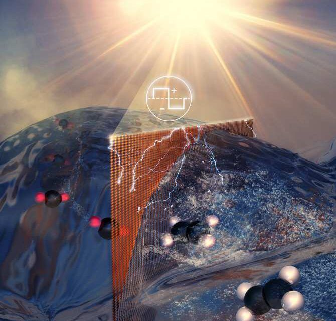 Conversión eficiente de dióxido de carbono a etileno