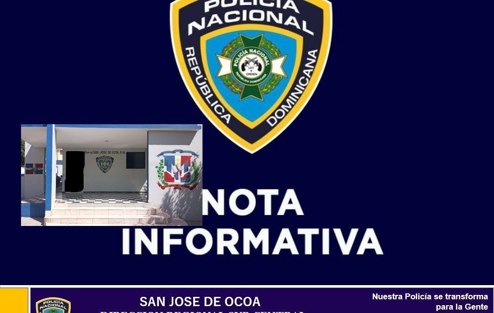 Policía apresa dos personas por delito de robo mediante descuido y rotura