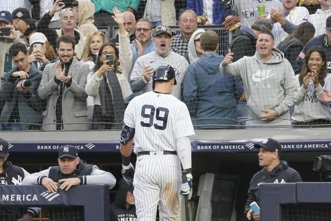 Aaron Judge sigue en 61 jonrones; Yankees ganan partido