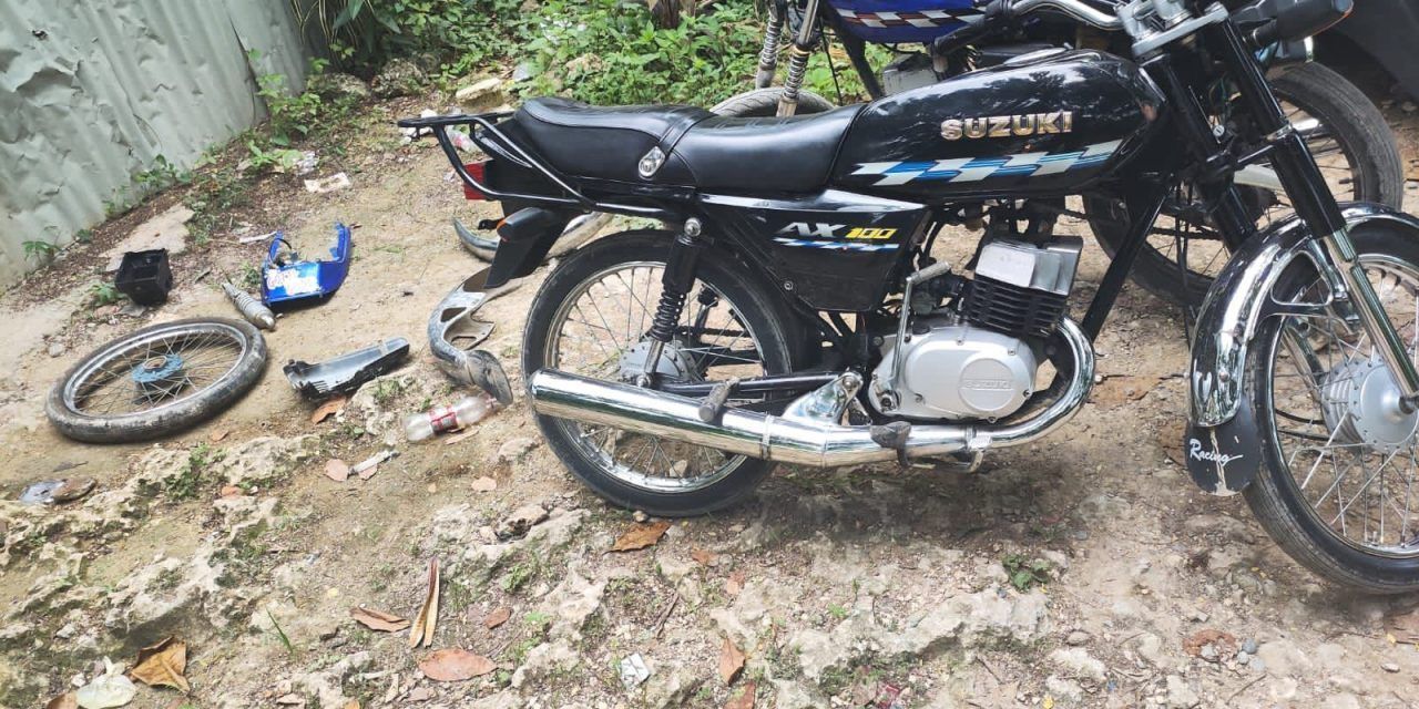 PN desmantela banda de atracadores de motocicletas, apresan cinco, persiguen otro