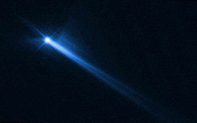 Cambian artificialmente el movimiento de un asteroide