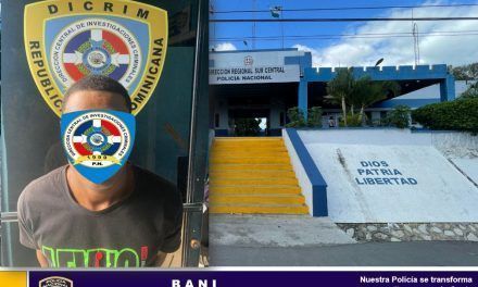 Policía de Baní apresa hombre con múltiples denuncias por distintos hechos delictivos y órdenes de arresto