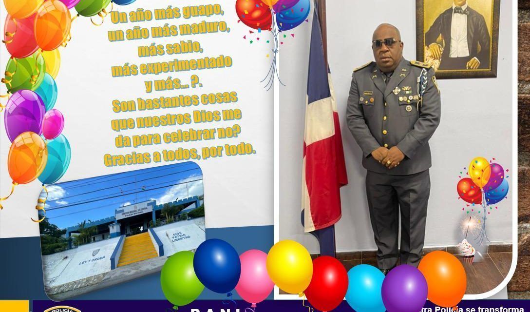 Coronel Francisco Sención de la Cruz, Director Regional Sur Central, con asiento en Baní