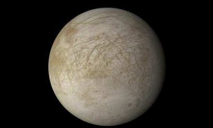 Efecto sorprendente de las corrientes oceánicas de Europa, luna de Júpiter