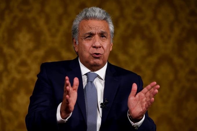 Justicia de Ecuador ordena la presentación periódica del expresidente Moreno