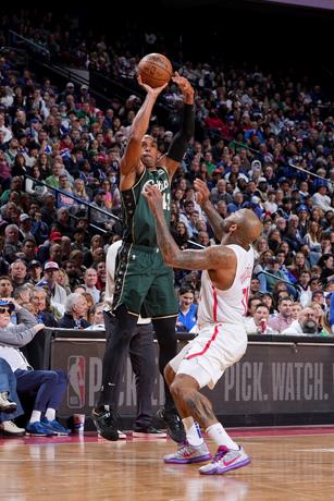 Horford, cuarto criollo con 100 triples en NBA