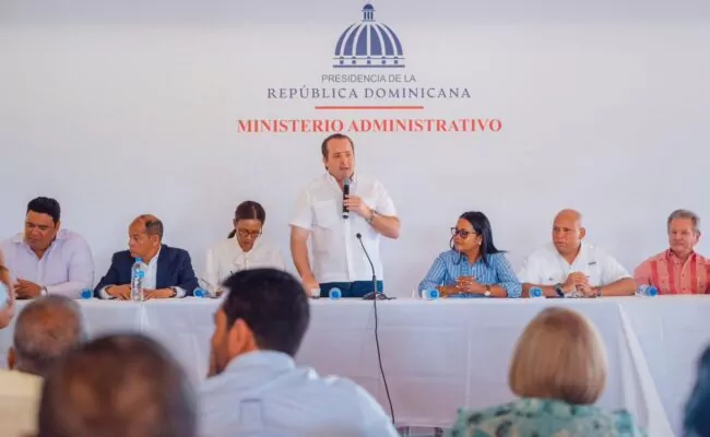 Ministro Paliza pasa balance a las ejecutorias del gobierno en la provincia La Altagracia