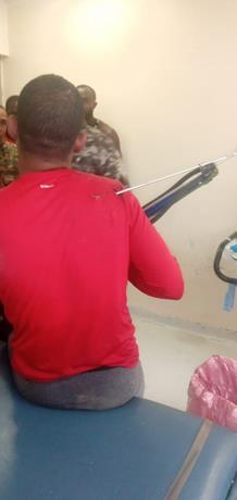 Área de Emergencia en hospital Barahona muy demandada en Viernes Santo